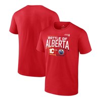 Calgary Flames Fanatics Battle Of Alberta T Shirt Composite_or_Mixed