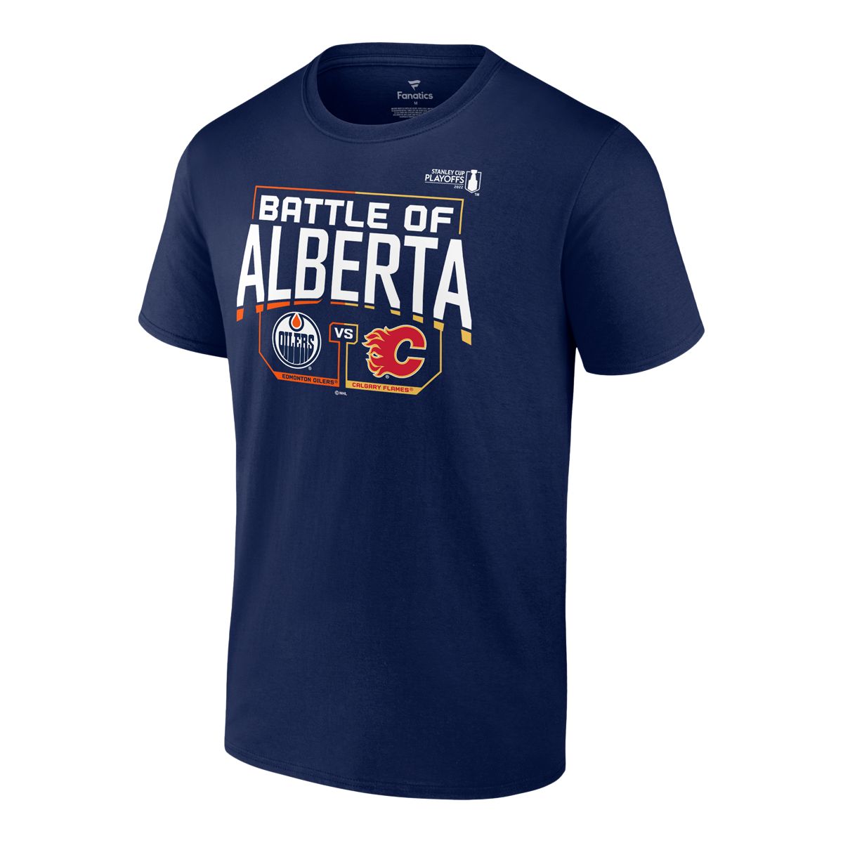 Edmonton Oilers Fanatics Battle Of Alberta T Shirt