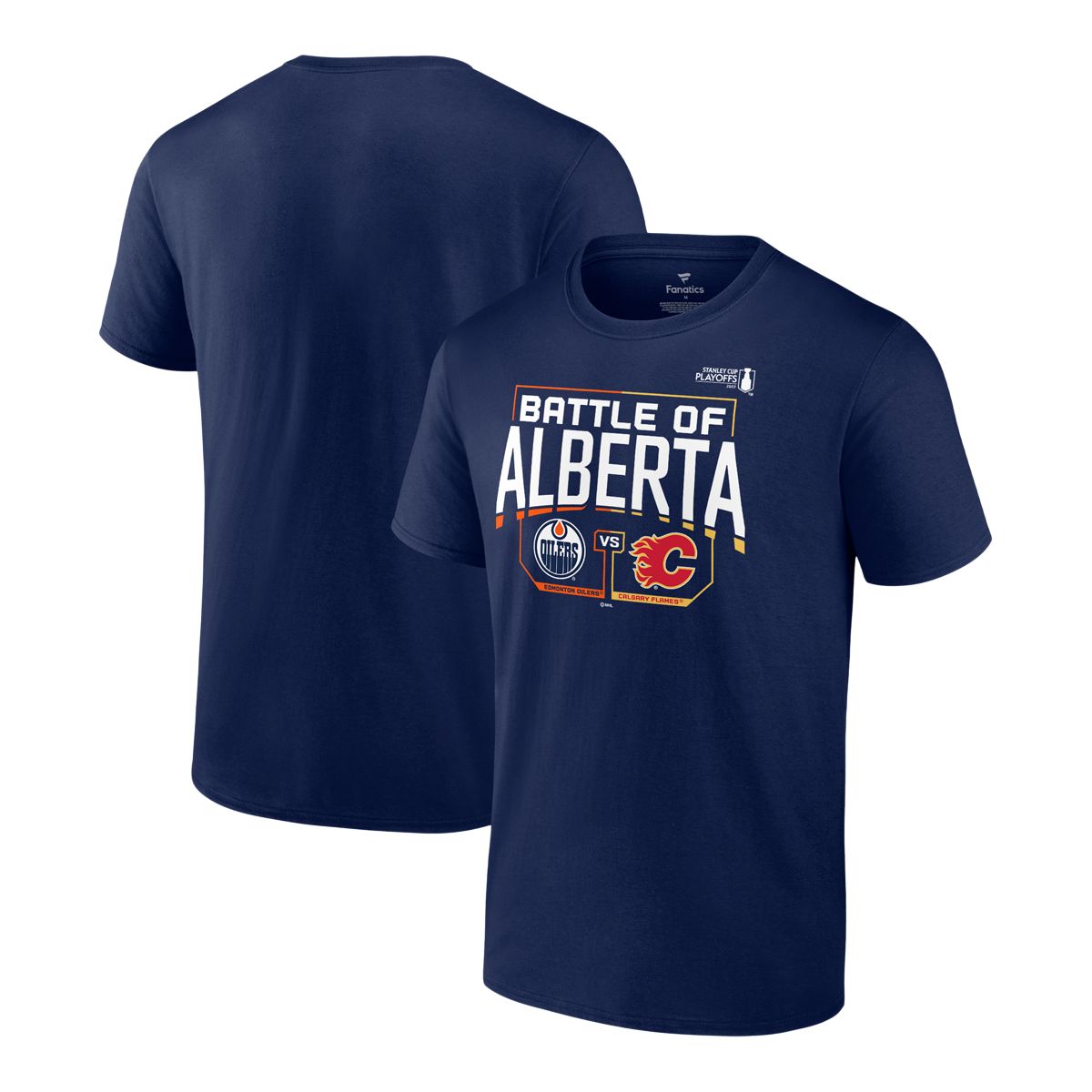 Edmonton Oilers Fanatics Battle Of Alberta T Shirt SportChek