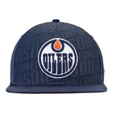 Edmonton Oilers Fanatics Fashion Snapback Hat, NHL, Hockey Front_Flat