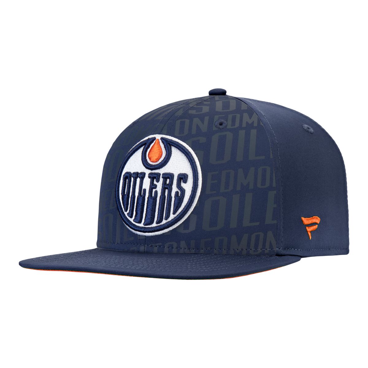 Edmonton Oilers Fanatics Fashion Snapback Hat, NHL, Hockey