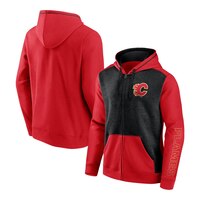 Calgary Flames Fanatics Blocked Cotton Hoodie Composite_or_Mixed