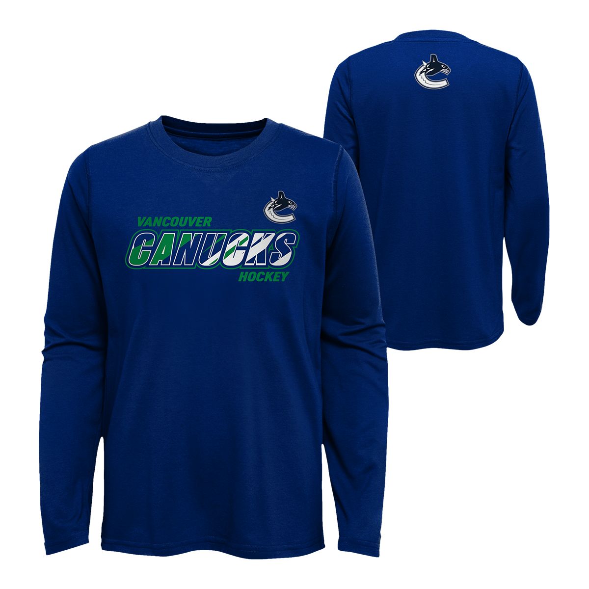 canucks long sleeve shirt