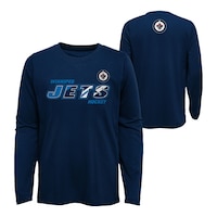 Youth Winnipeg Jets Outerstuff Rink Reimagined Long Sleeve T Shirt Composite_or_Mixed