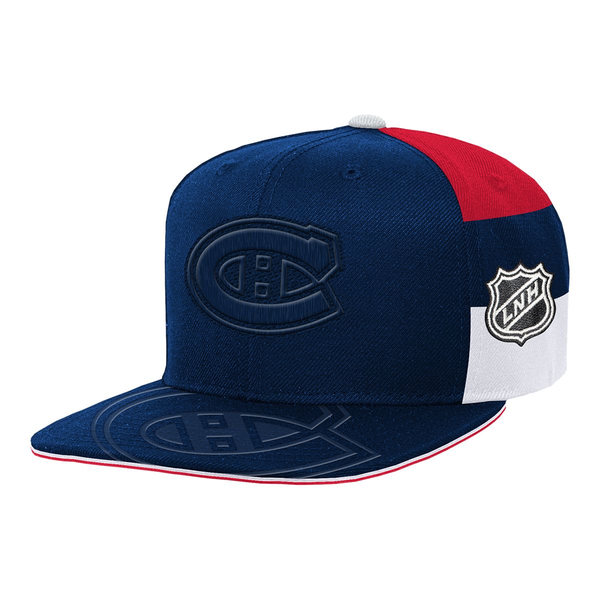 Outerstuff Reverse Retro Pom Knit Hat - Montreal Canadiens - Youth