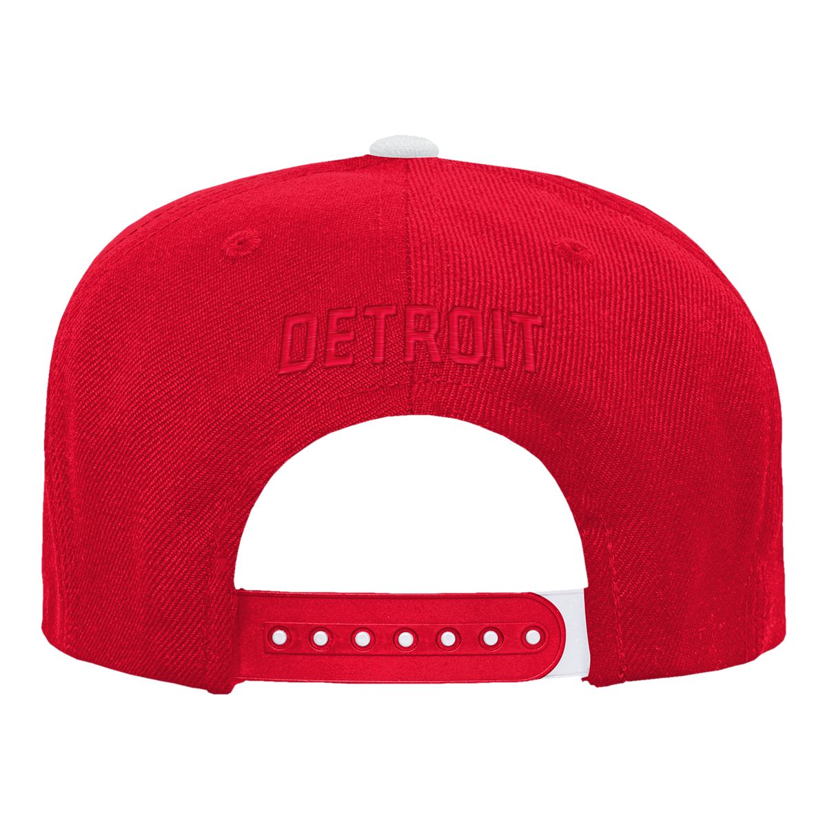 Youth Detroit Red Wings Outerstuff Face Off Structured Adjustable Cap