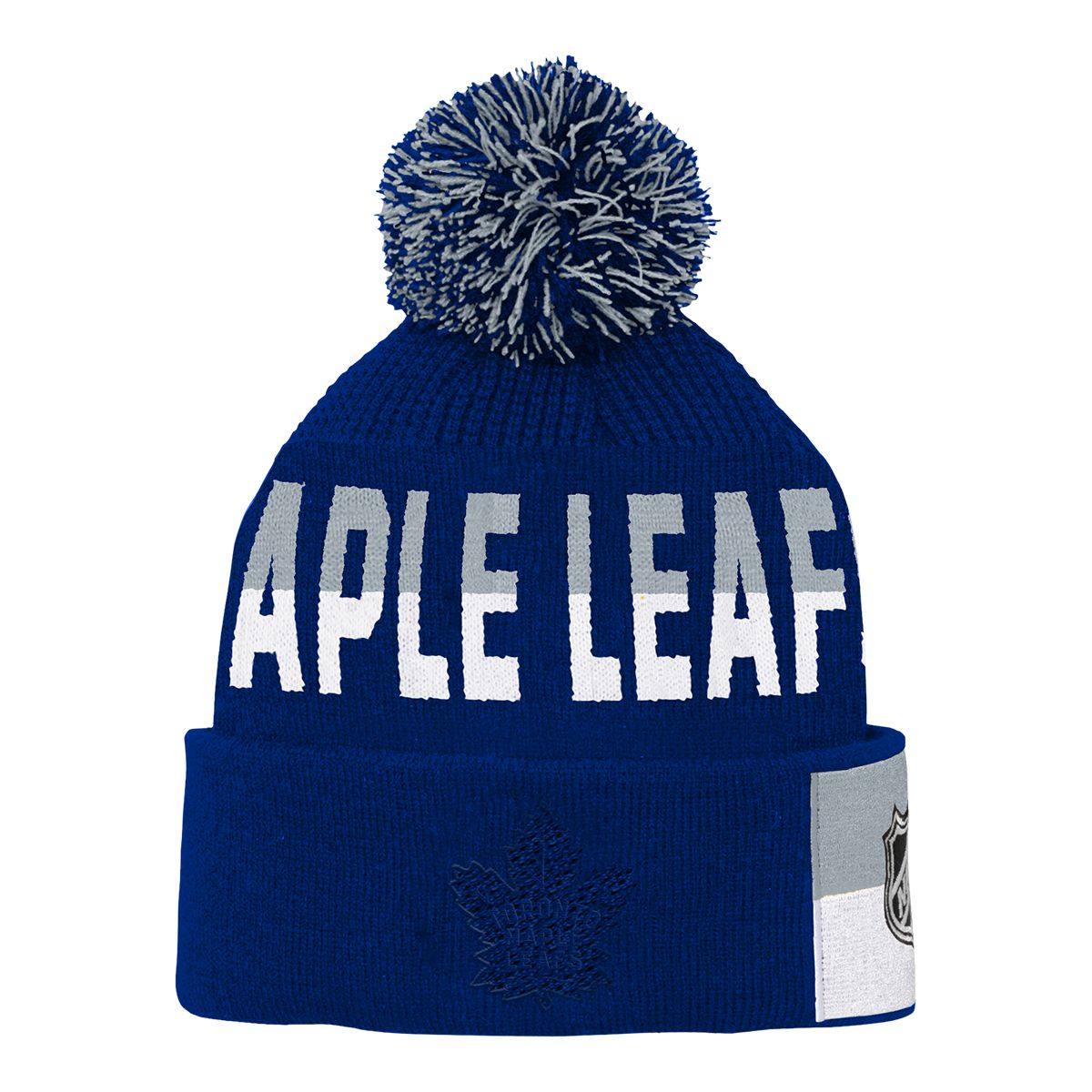 Toronto Maple Leafs Youth Essential Cuffed Knit Hat - Blue