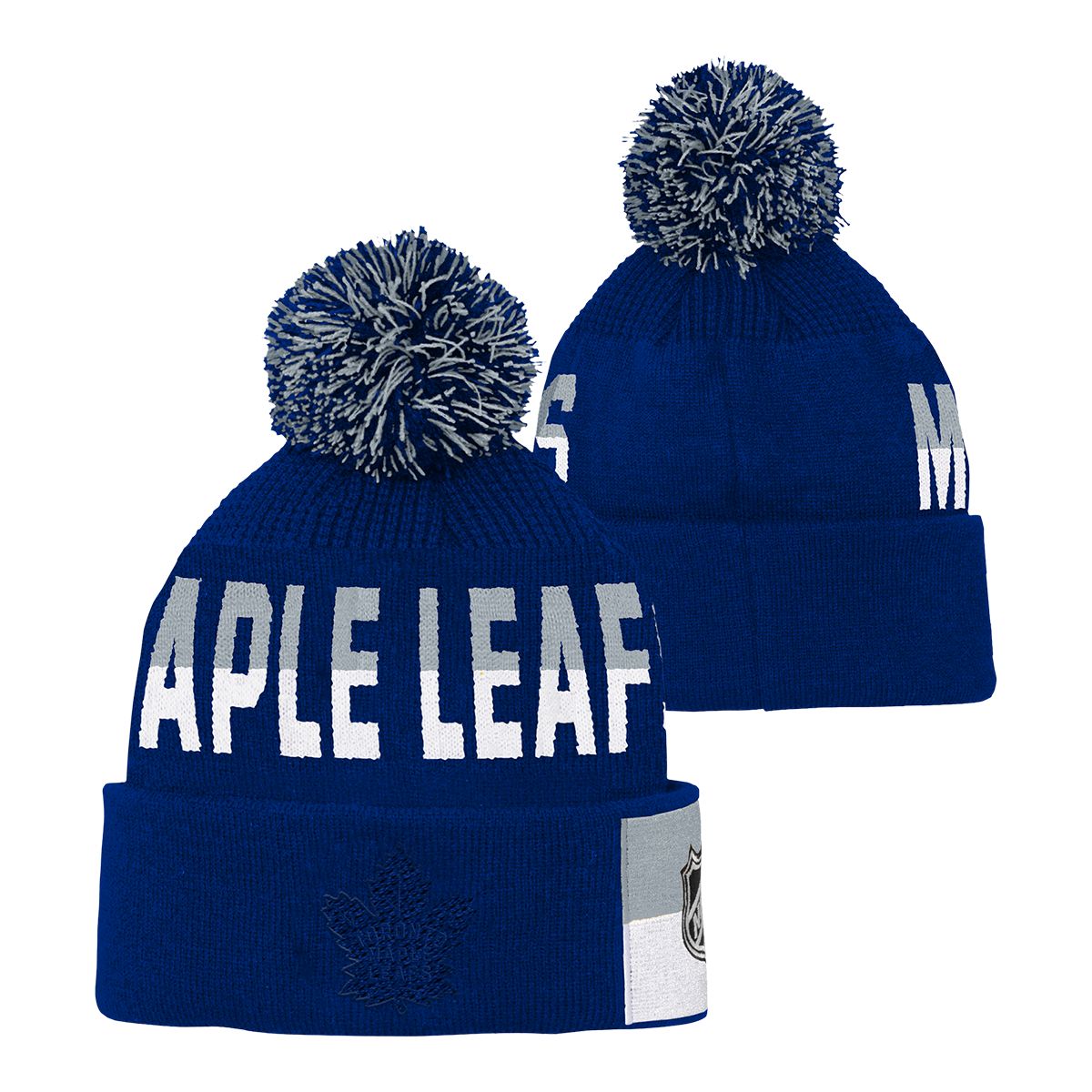 Youth Toronto Maple Leafs Outerstuff Face Off Jacquard Knit