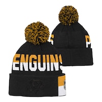 Youth Pittsburgh Penguins Outerstuff Face Off Jacquard Knit Composite_or_Mixed