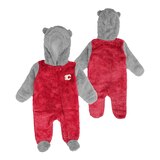 New Born Calgary Flames Outerstuff Game NAP Hooded Coverall Composite_or_Mixed