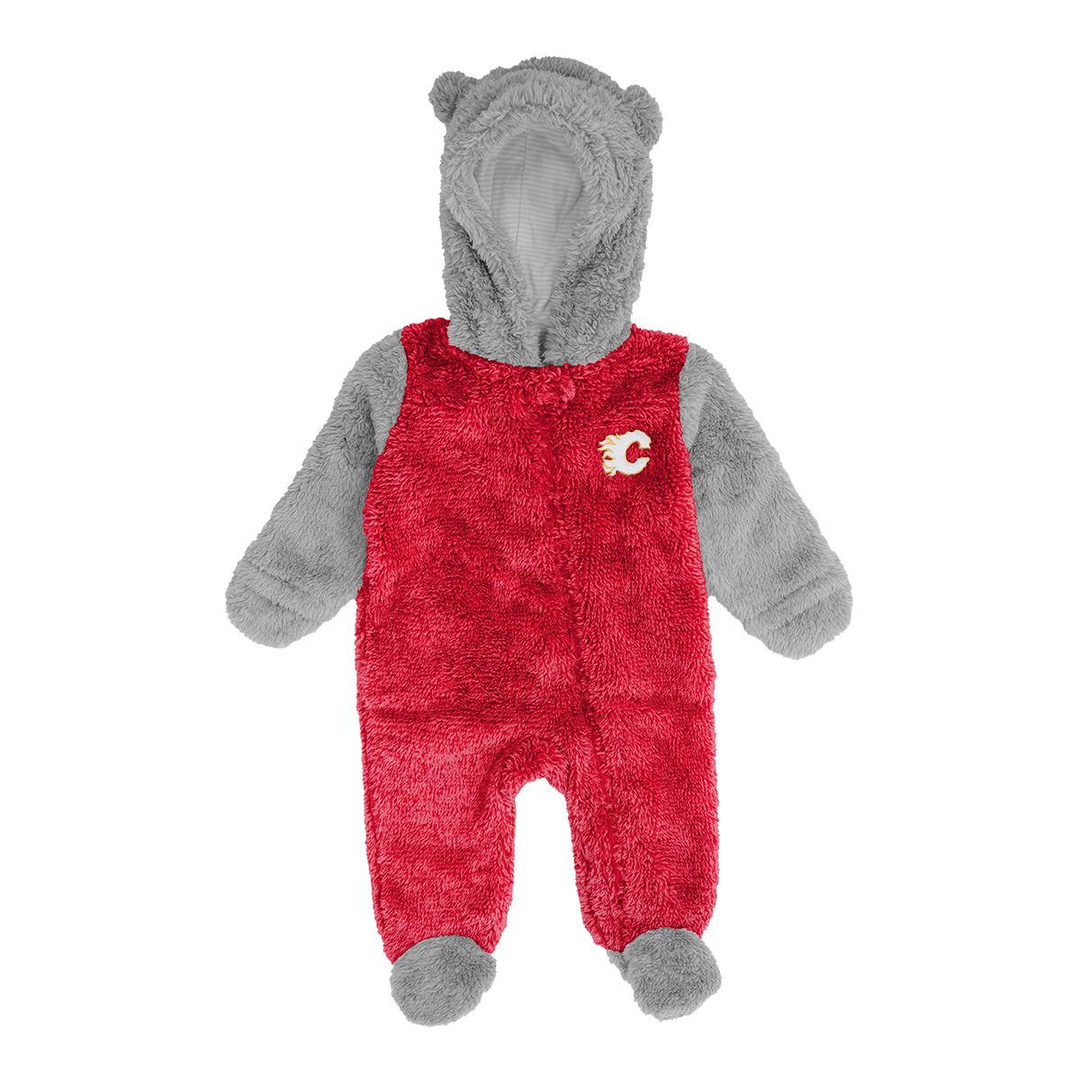 Calgary Flames Stuffed Animal Hoodie