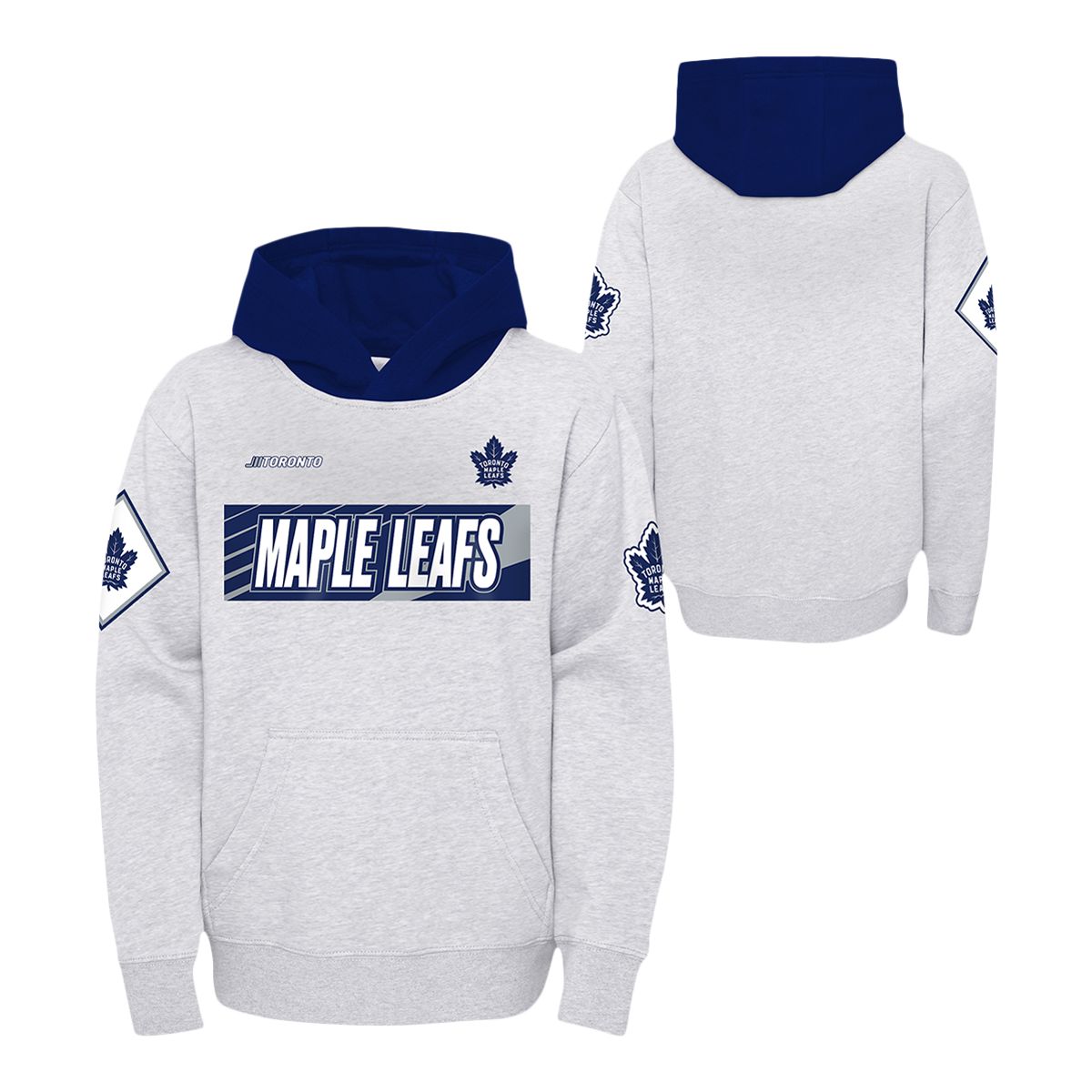 OUTERSTUFF Youth Toronto Maple Leafs x Drew House Third Prime Basic Hoodie