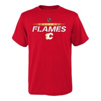Youth Calgary Flames Apro Prime T Shirt Front_Flat
