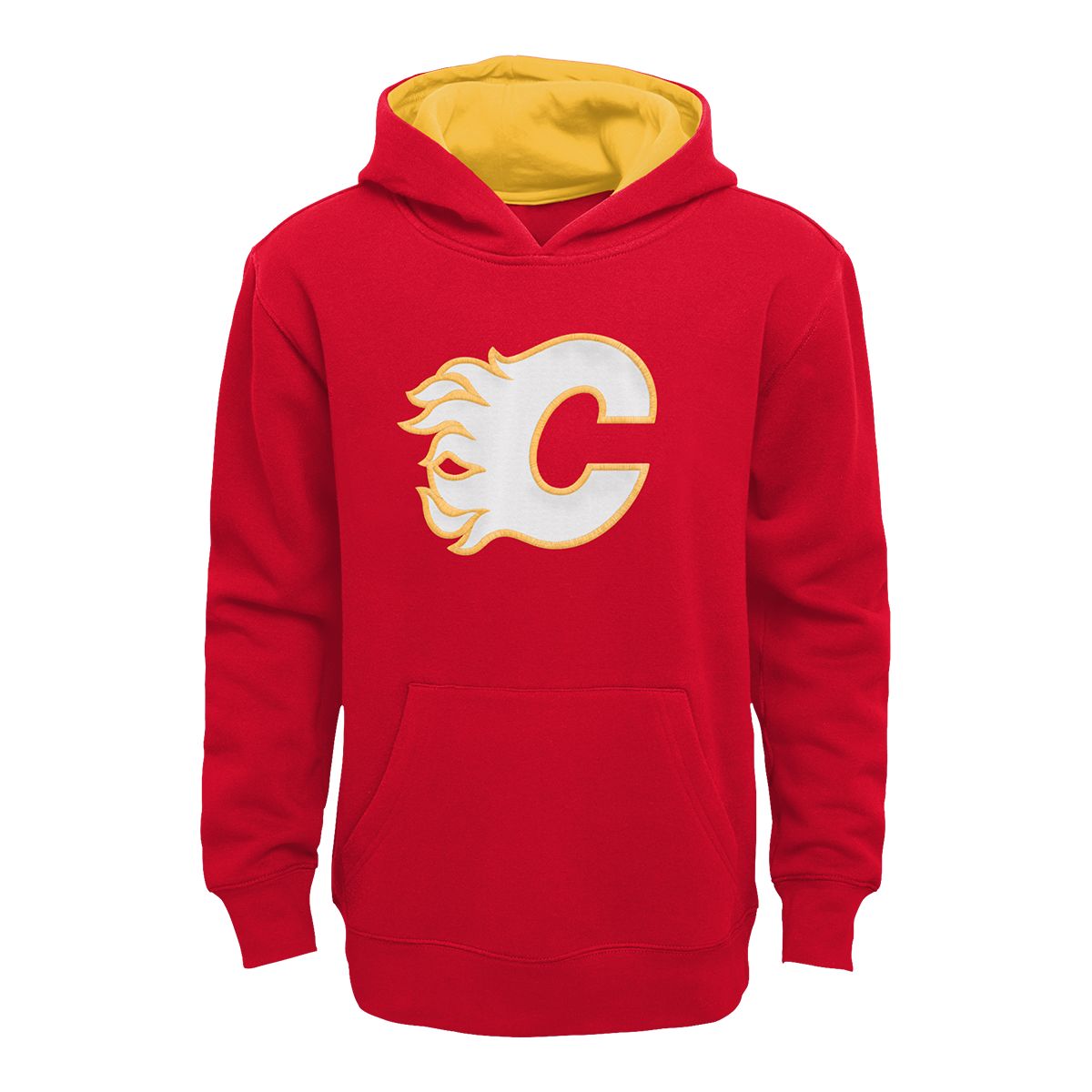 Calgary Flames Fanatics Iconic NHL Exclusive Pullover Hoodie