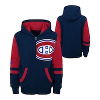 Outerstuff Youth Montreal Canadiens Faceoff Full Zip Hoodie Composite_or_Mixed