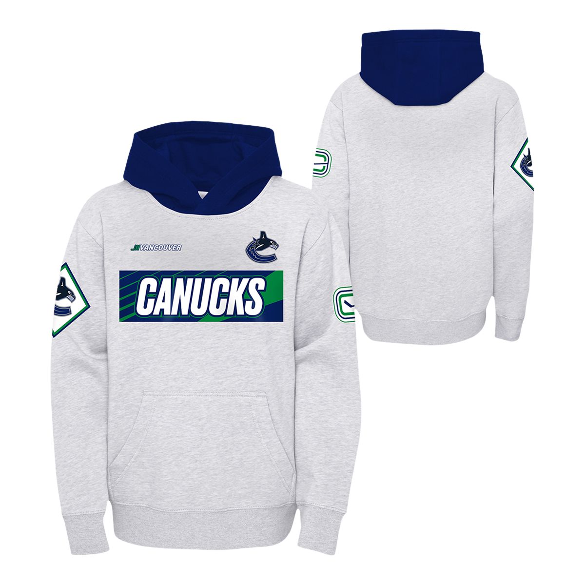 Image of Youth Vancouver Canucks Star Shootout Hoodie