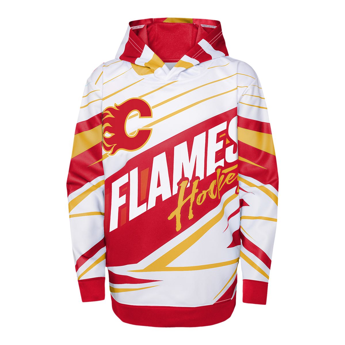 Outerstuff Youth Calgary Flames Adept Hoodie