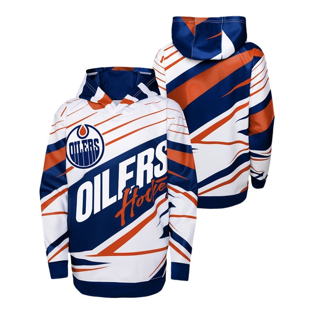 Youth Edmonton Oilers Adept Hoodie