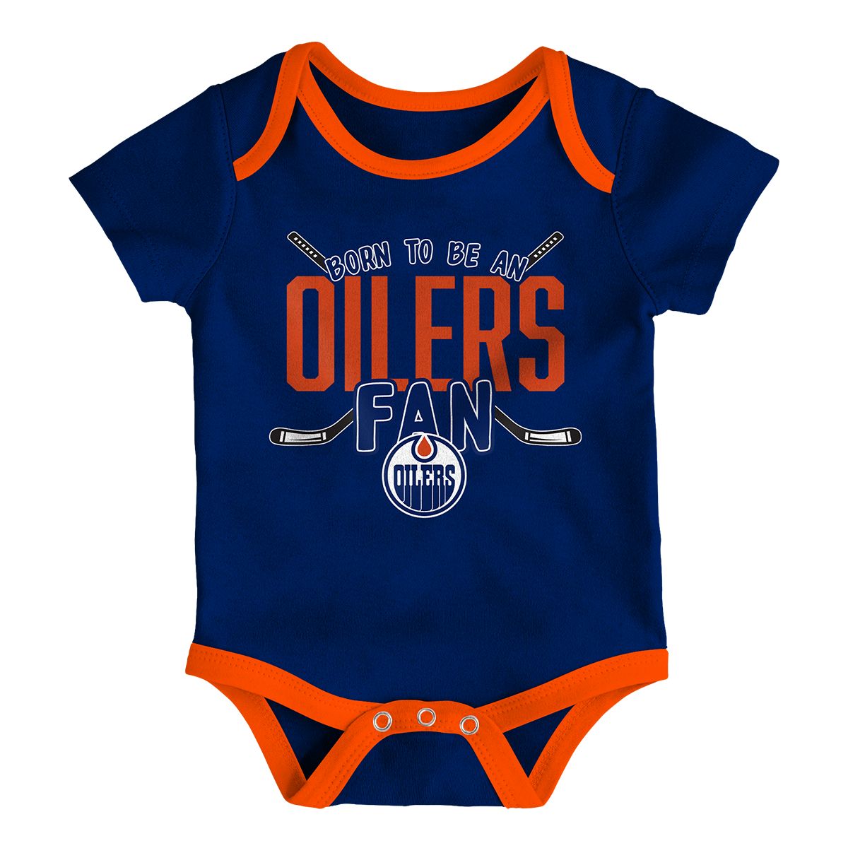 Infant Edmonton Oilers Game Time Creeper Set
