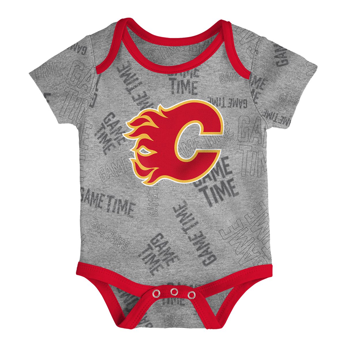 Outerstuff Youth Calgary Flames NHL Prime Basic Hoodie
