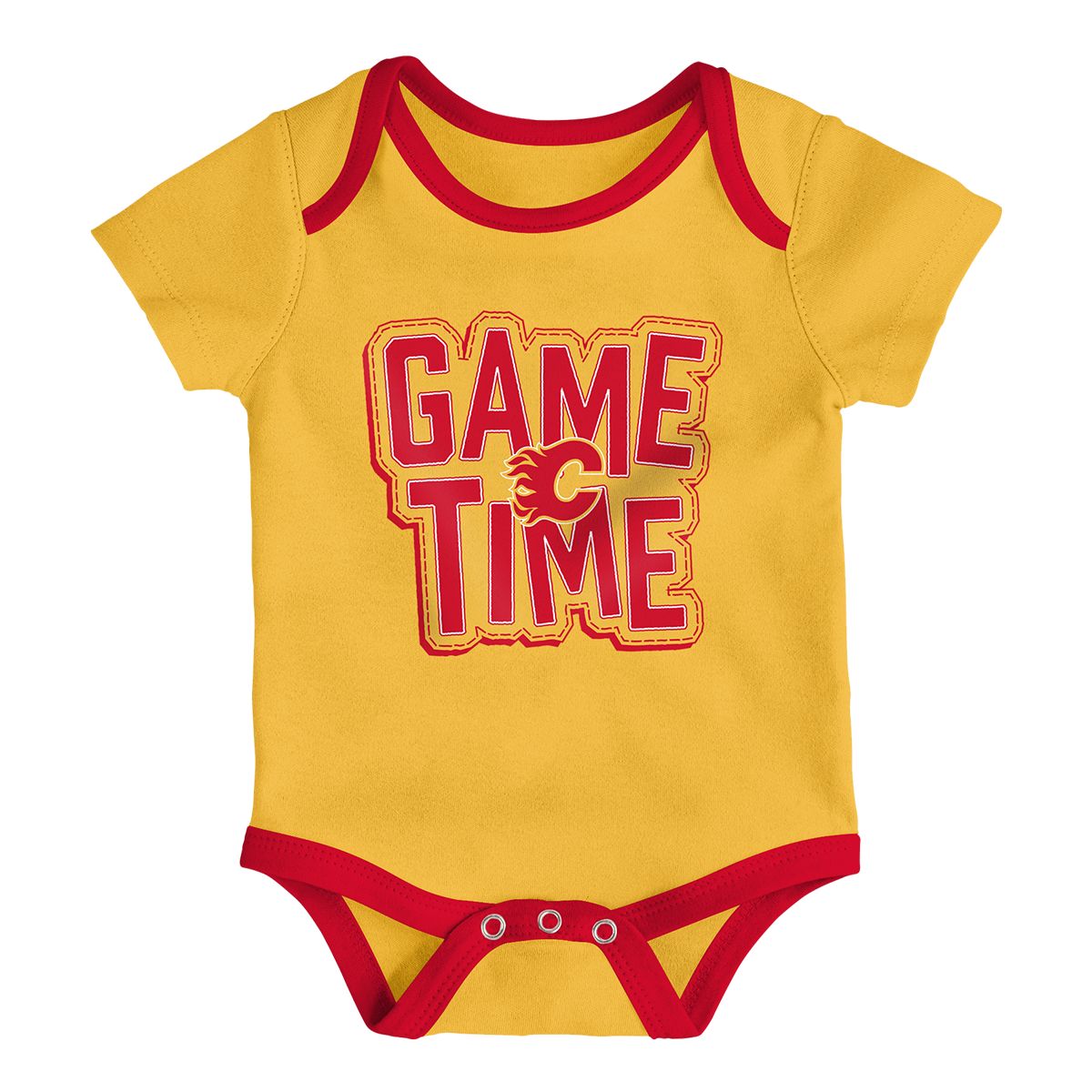 Image of Infant Calgary Flames Game Time Creeper Set
