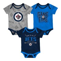 Infant Winnipeg Jets Game Time Creeper Set Front_Flat