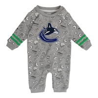 Infant Vancouver Canucks Gifted Player Long Sleeve Coverall Front_Flat