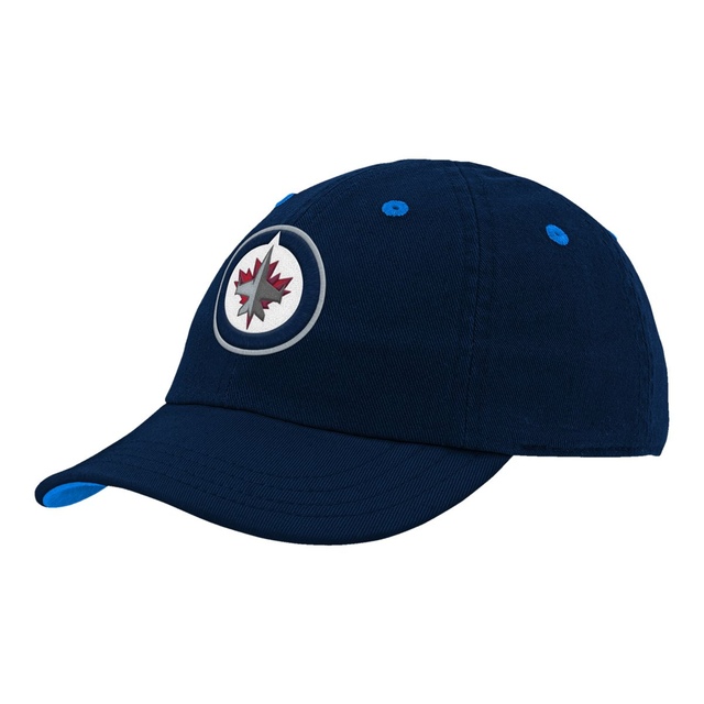 Infant Winnipeg Jets Slouch Cap Front_Three_Fourths_Angled_Left