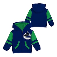 Toddler Vancouver Canucks Outerstuff Faceoff Full Zip Hoodie Composite_or_Mixed