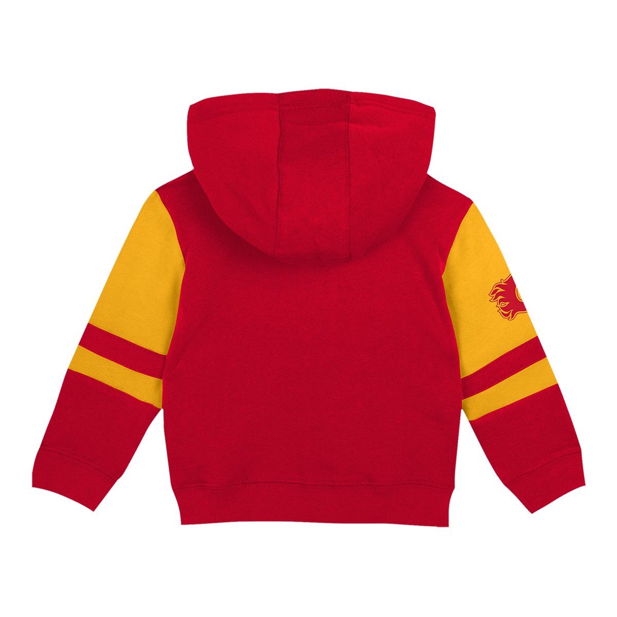 Youth Calgary Flames Outerstuff Faceoff Full Zip Hoodie