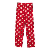 Outerstuff Kids' Calgary Flames Printed Pajama Pants Front_Flat