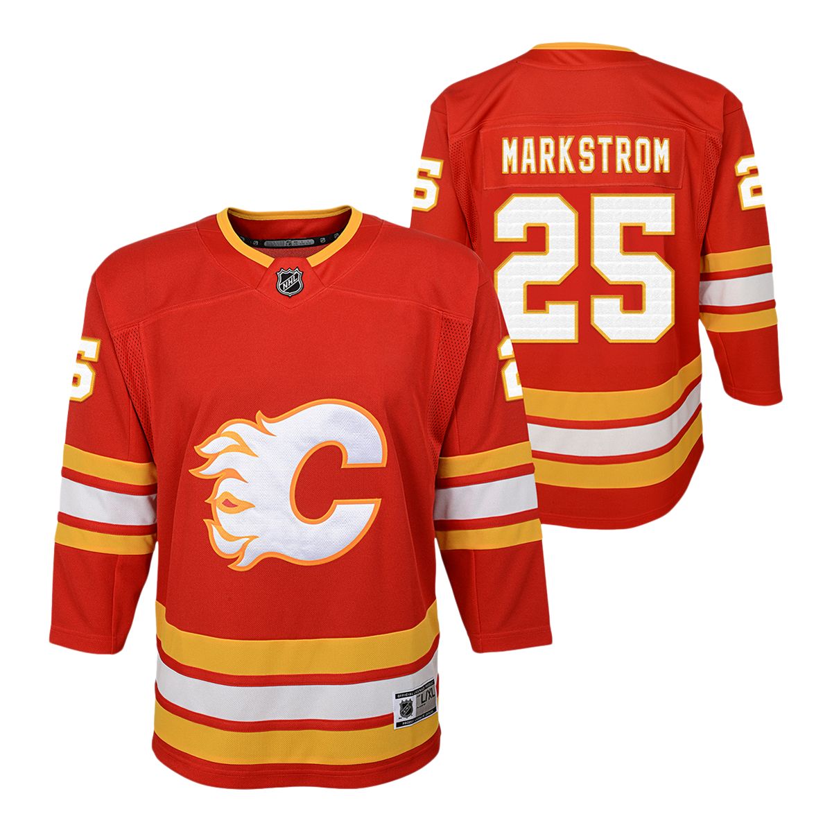 Youth Calgary Flames Jacob Markström 20 Home Jersey