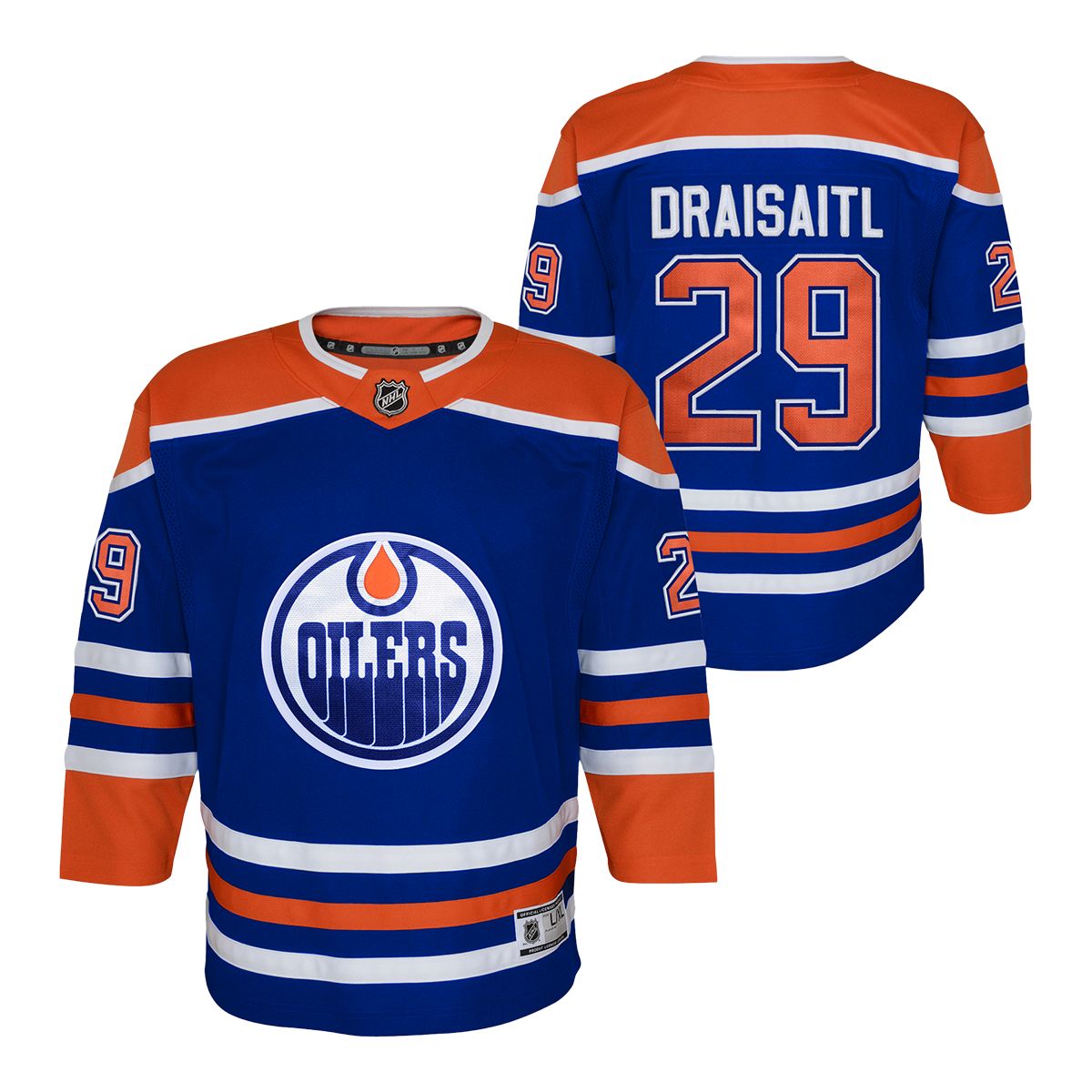 Image of Youth Edmonton Oilers Leon Draisaitl Premier Jersey
