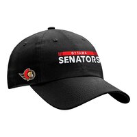 Ottawa Senators Fanatics Authentic Pro Rink Unstructured Adjustable Cap Front_Angled_Right