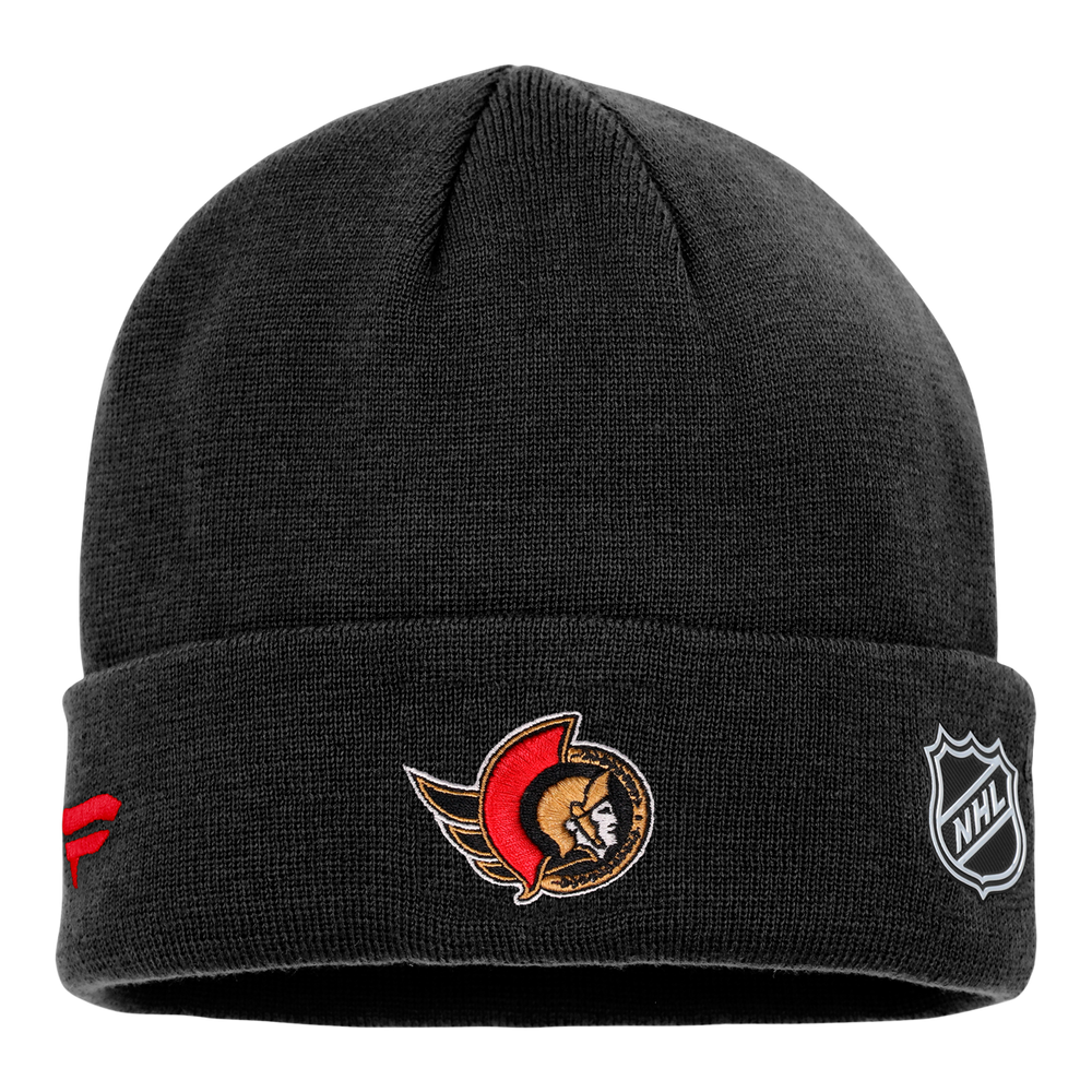 Ottawa Senators Fanatics Authentic Pro Rink Cuffed Knit Hat