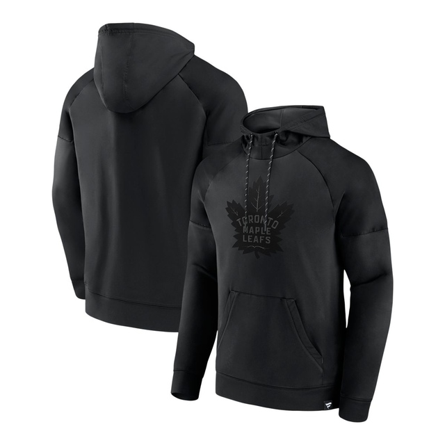 Toronto Maple Leafs Fanatics Black Ice Defender Pullover Hoodie Composite_or_Mixed