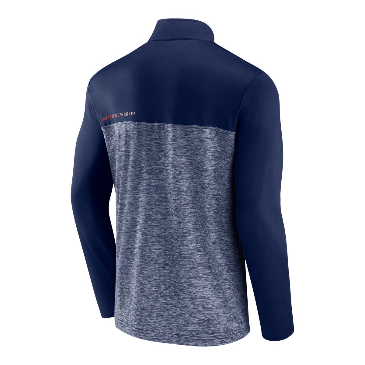 Montreal Canadiens Fanatics Iconic Defender Quarter Zip Long Sleeve Top