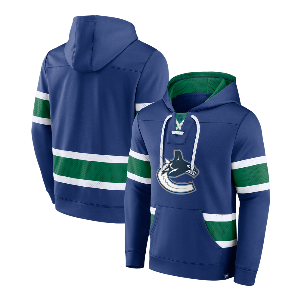 Image of Vancouver Canucks Fanatics Iconic NHL Exclusive Pullover Hoodie