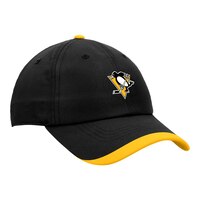 Pittsburgh Penguins Fanatics Authentic Pro Rink Unstruct Ripstop Cap Front_Angled_Right