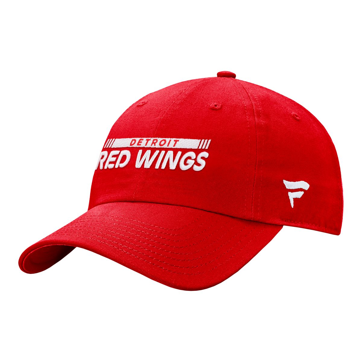 Detroit Red Wings Fanatics Authentic Pro Rink Unstruct Adjustable Cap