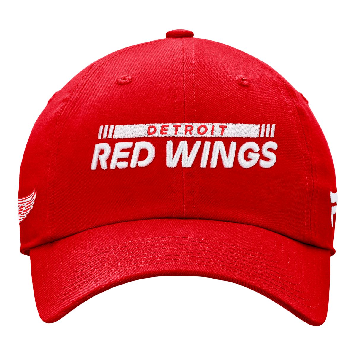 Detroit Red Wings Fanatics Authentic Pro Rink Unstruct Adjustable Cap