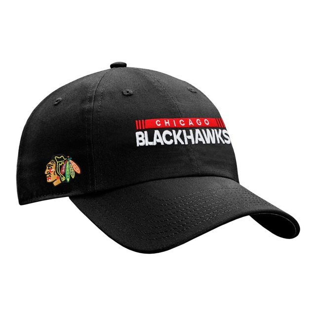Chicago Blackhawks Fanatics Authentic Pro Rink Unstruct Adjustable Cap