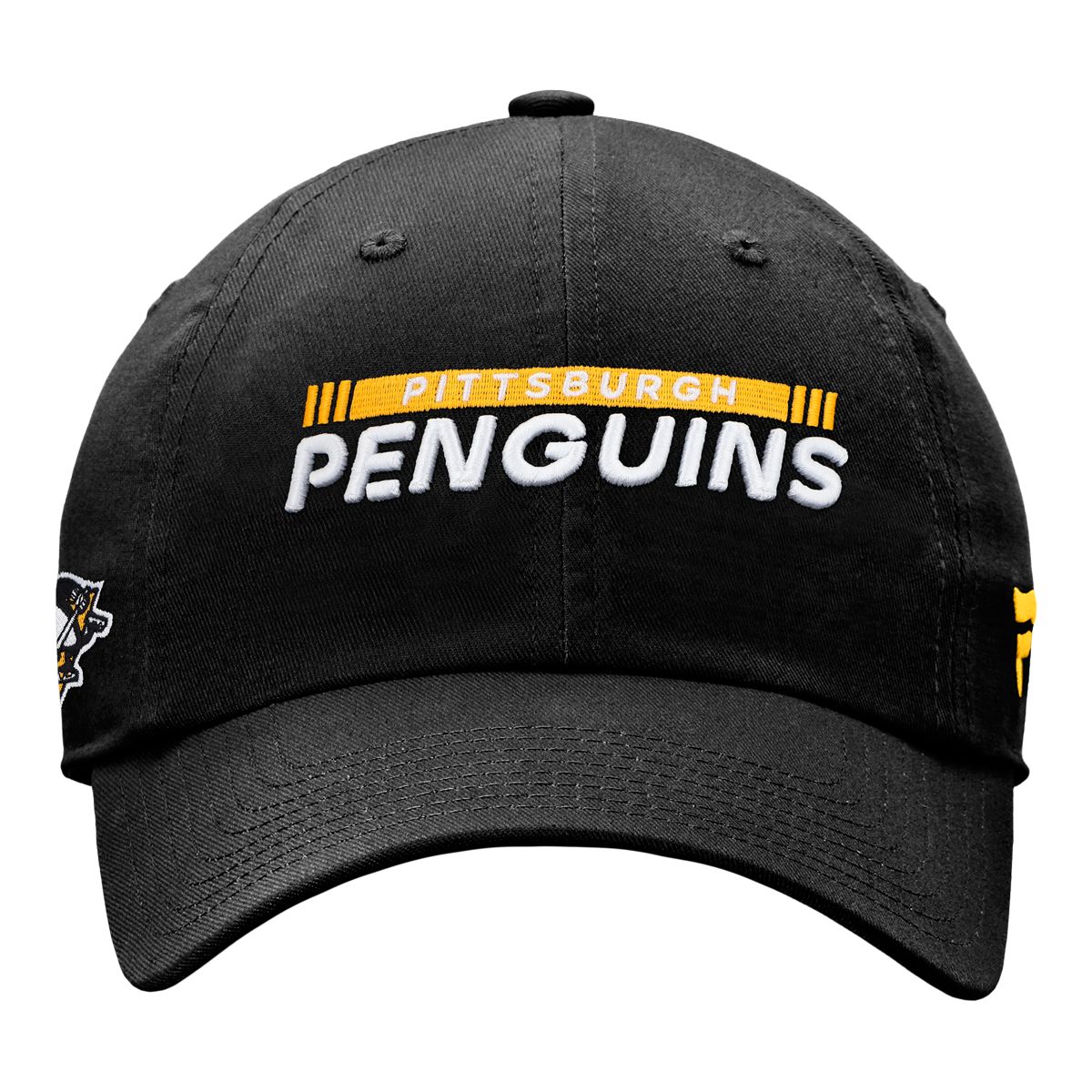 Pittsburgh Penguins Fanatics Authentic Pro Rink Unstruct Adjustable Cap