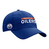 Edmonton Oilers Fanatics Authentic Pro Rink Unstruct Adjustable Cap Front_Angled_Right