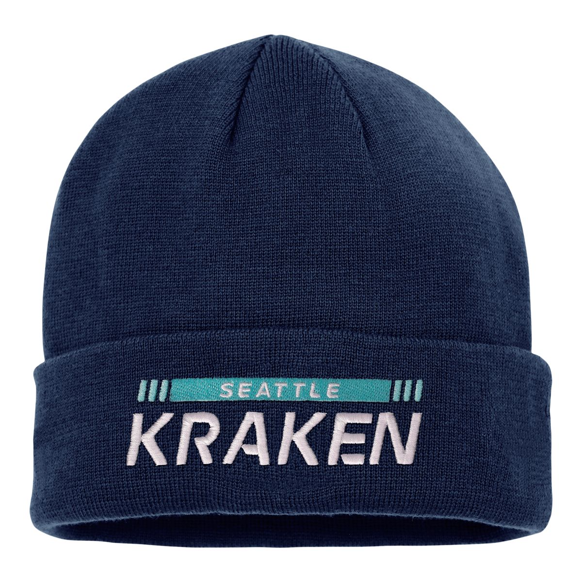 SportChek has Seattle Kraken Fanatics Authentic Pro Rink Cuffed Knit Hat