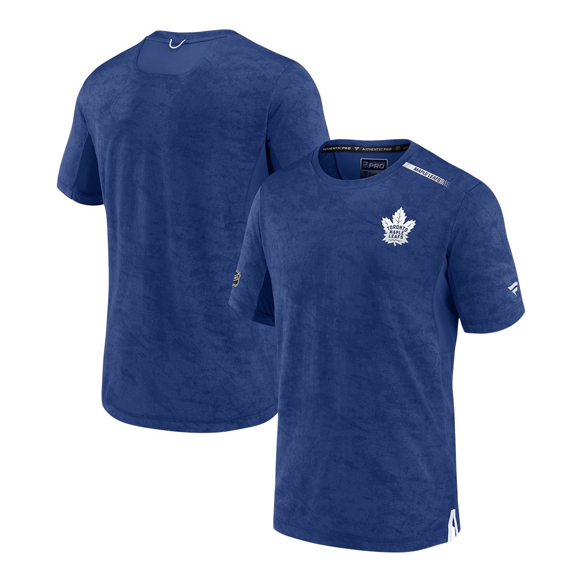 Toronto Merch Toronto Maple Leafs Fanatics Authentic Pro Rink Premium Tech T Shirt ...
