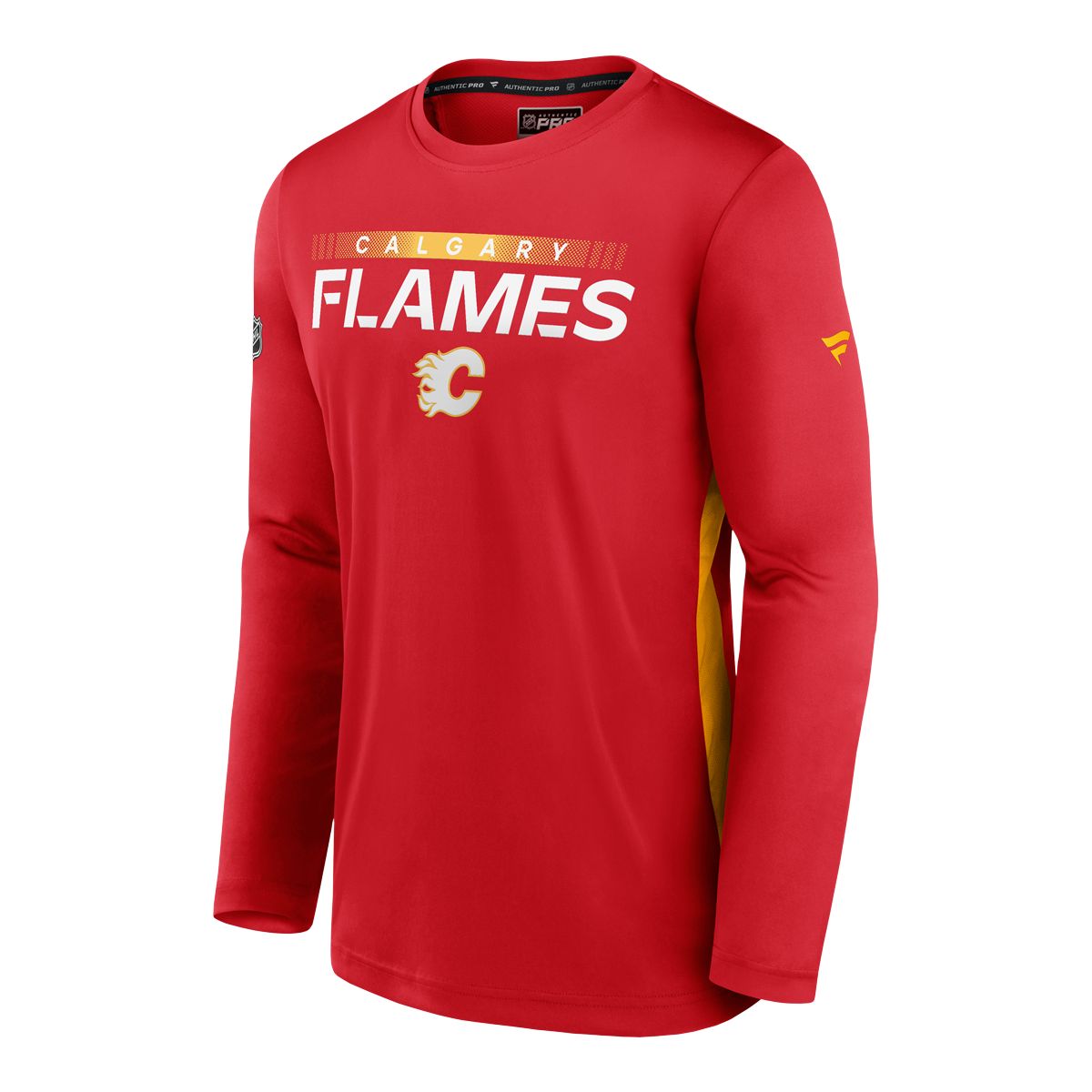 Fanatics Calgary Flames Authentic Pro Rink Tech T Shirt