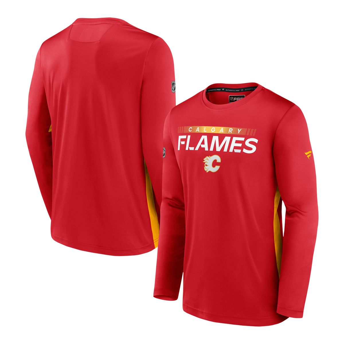 Fanatics Calgary Flames Authentic Pro Rink Tech T Shirt