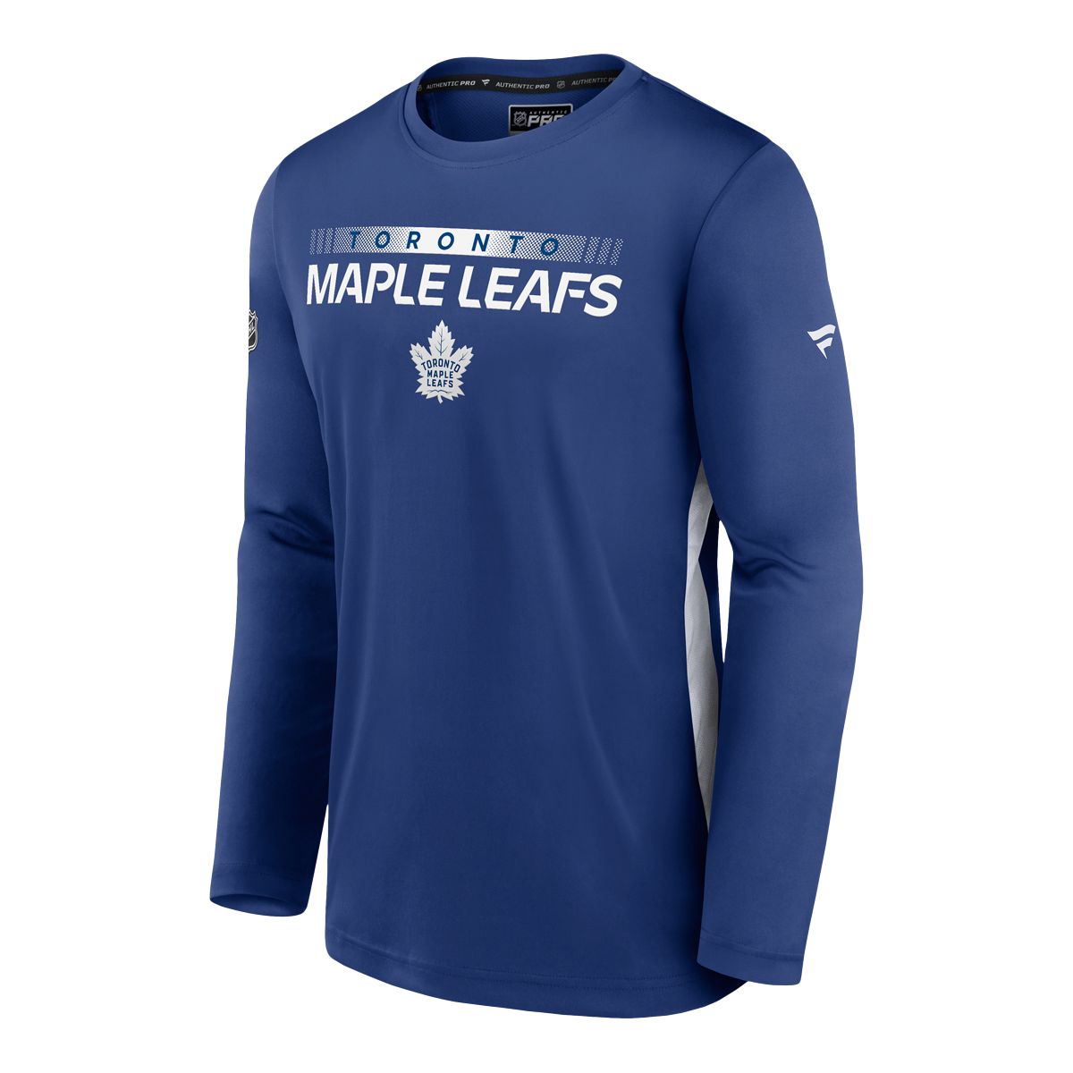 Toronto Maple Leafs Fanatics Authentic Pro Rink Tech Long Sleeve Shirt