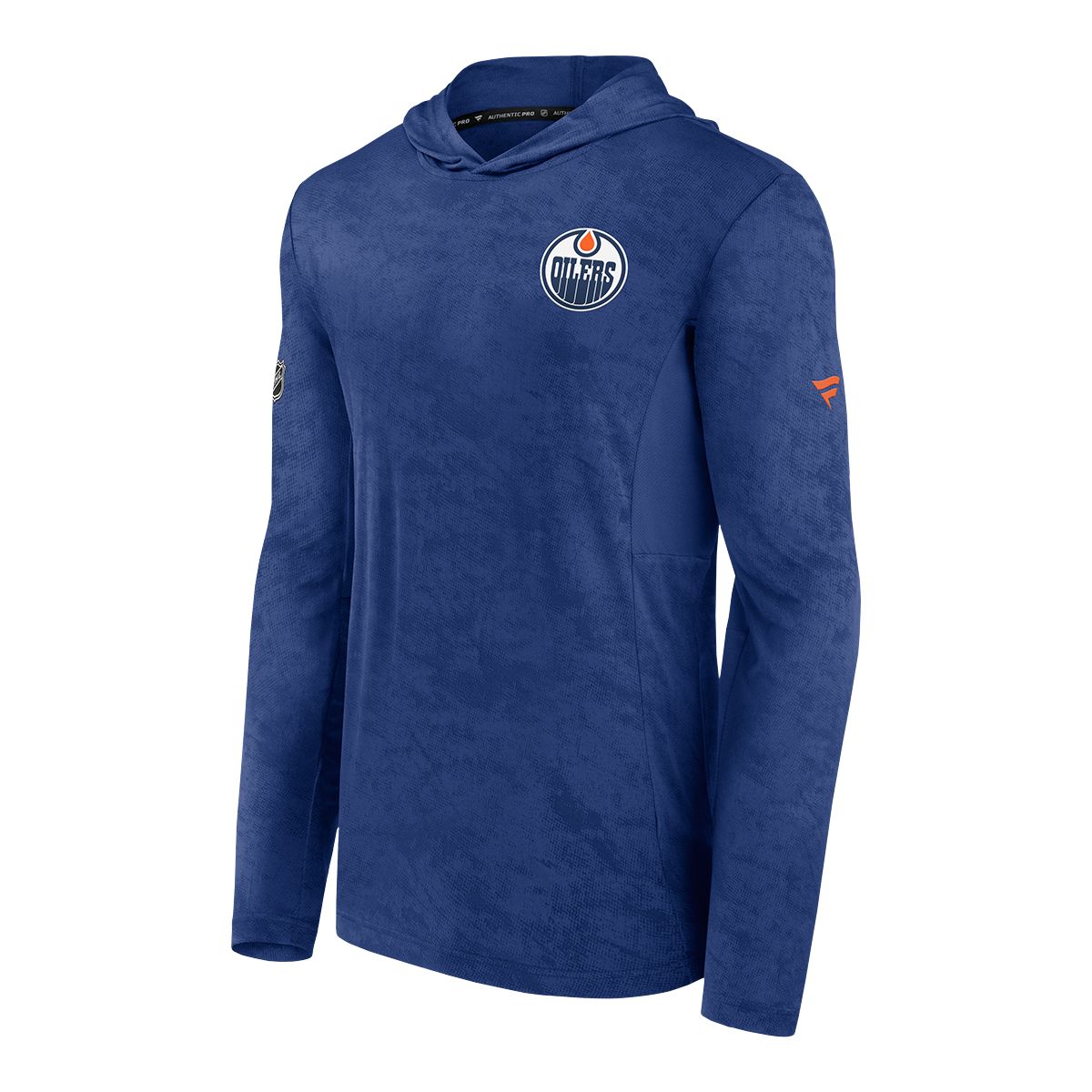Edmonton Oilers Fanatics Authentic Pro Rink Lightweight Hoodie